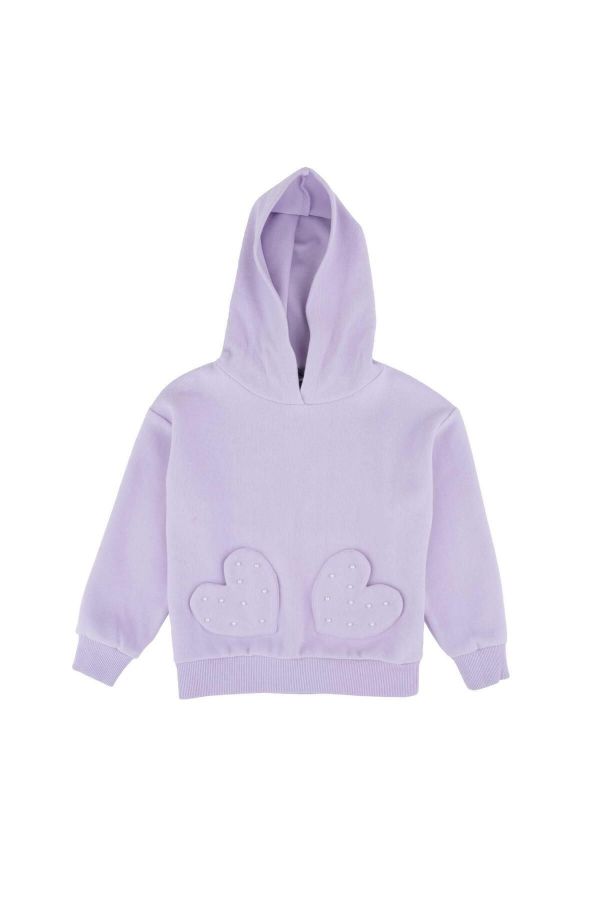 Picture of Best Kids BB23KK12203 LILAC Girl Sweatshirt