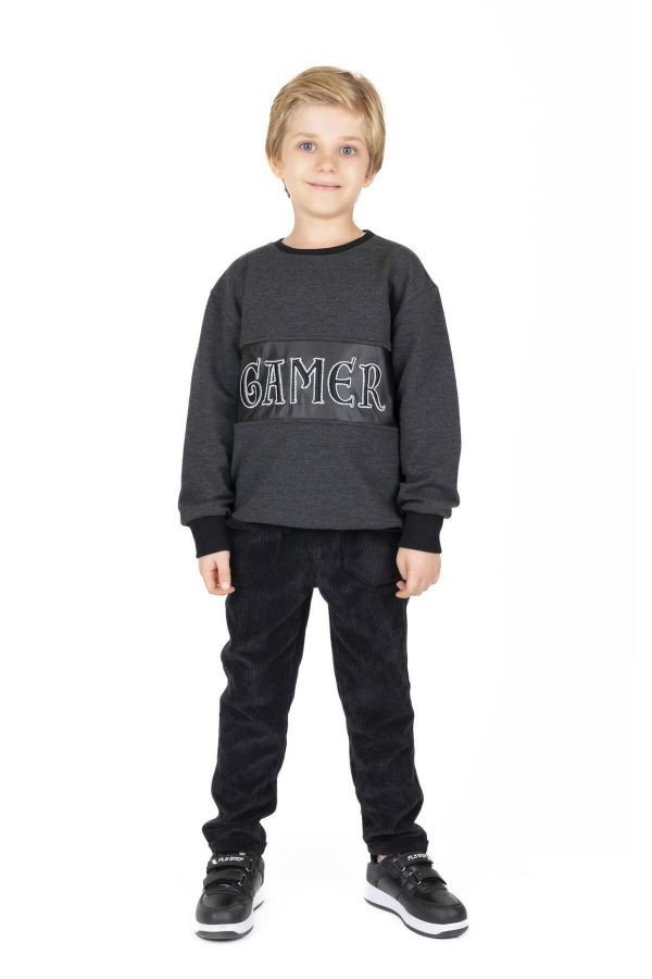 Best Kids BK23KE14571 ANTRASIT Erkek Çocuk Sweatshirt resmi