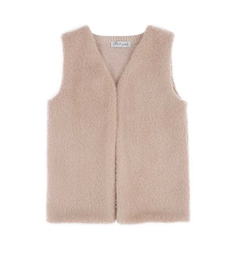 Picture of Best Kids BK23KK14337 BEIGE Girl Vest