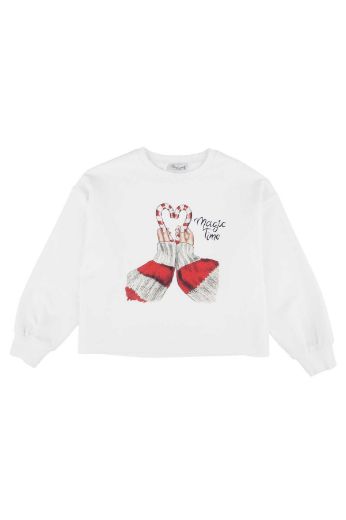 Best Kids BK23KK14271 EKRU Kız Çocuk Sweatshirt resmi