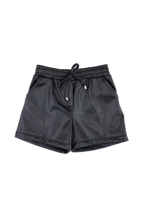 Picture of Best Kids BB23KK12208 BLACK Girl Shorts