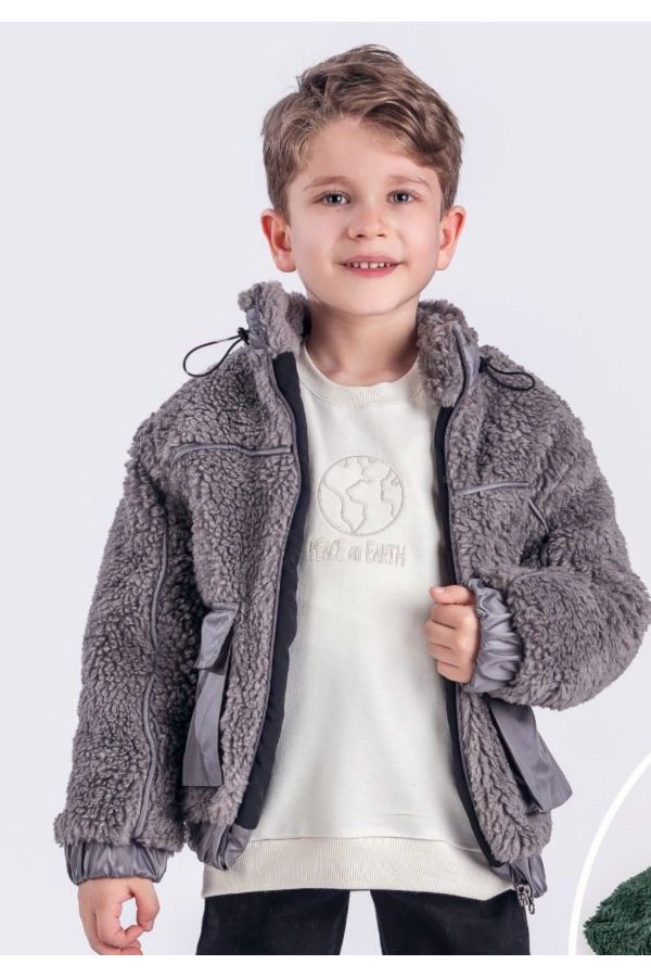 Изображение Tetero Kids 5518 УГОЛЬНЫЙ ЦВЕТ Детский костюм для мальчиков