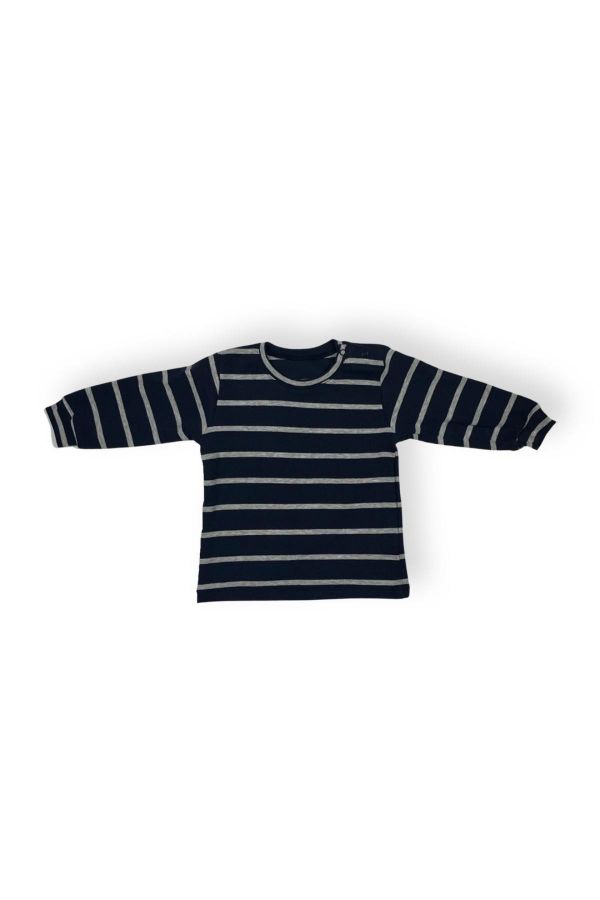 Picture of Bebepan 7045 NAVY BLUE Girl Sweatshirt