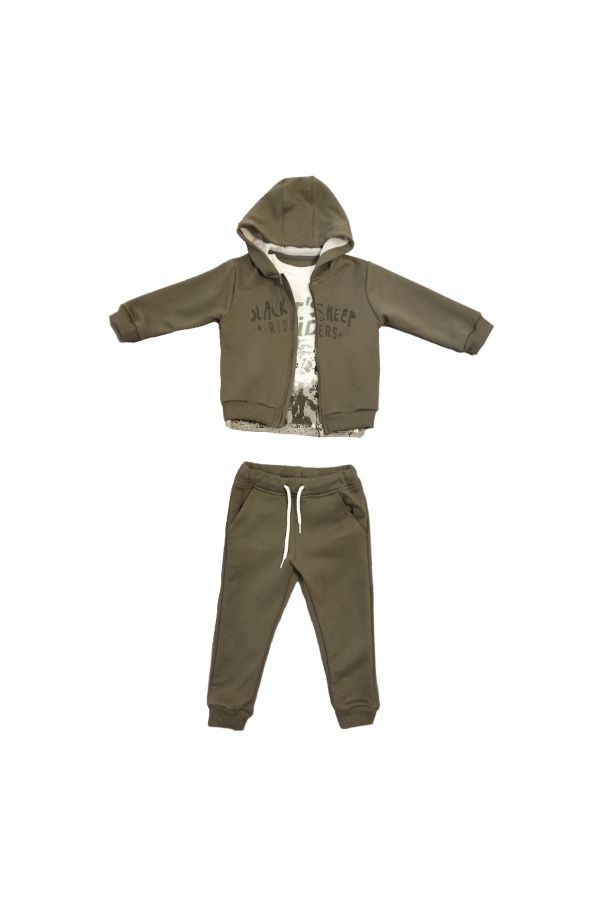 Picture of Bebepan 4439 KHAKI Boy Sports Pants