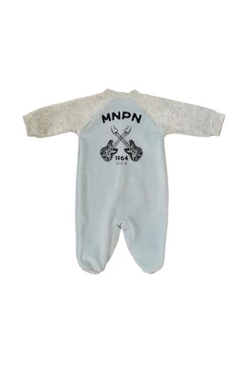 Picture of Bebepan 4385 BLUE Baby Overalls