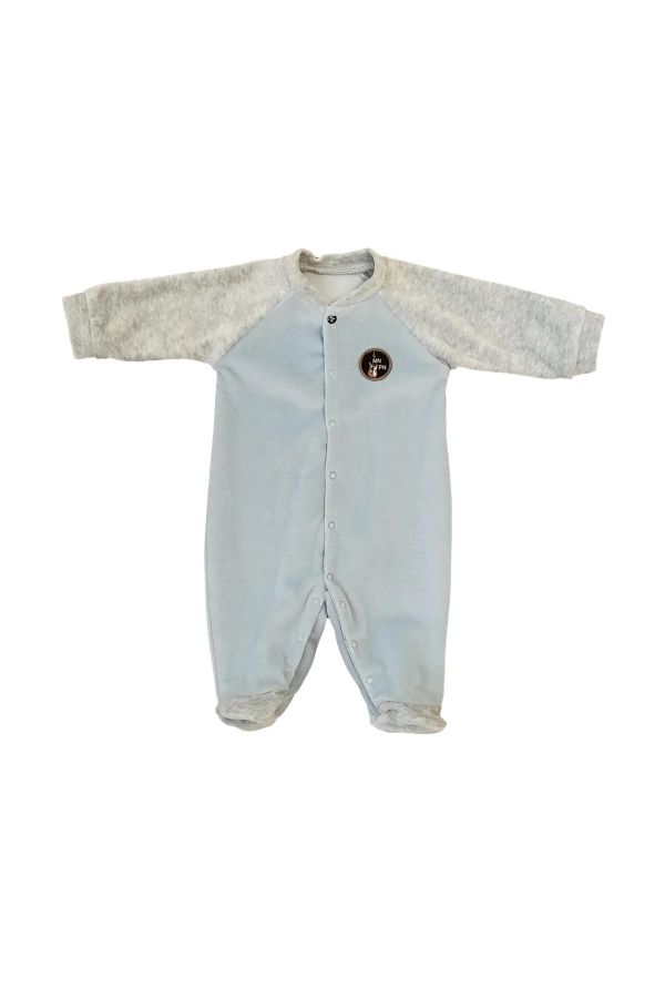 Picture of Bebepan 4385 BLUE Baby Overalls