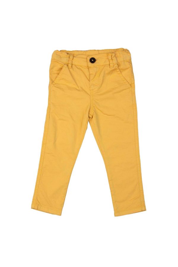 Picture of Bebepan 3823 MUSTARD BOYS TROUSERS