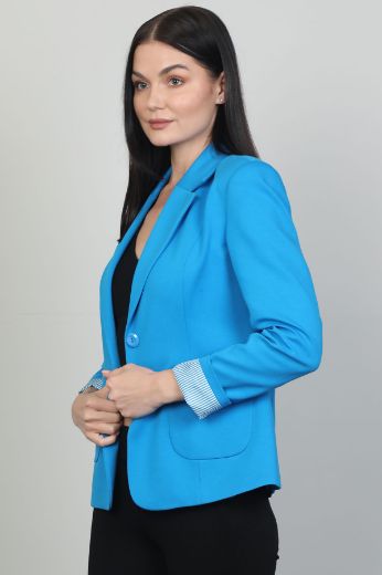 Picture of Hermia 10234 BLUE Women Jacket