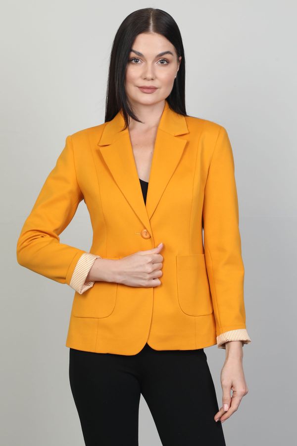 Picture of Hermia 10234 YELLOW Women Jacket