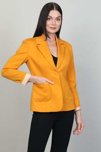 Picture of Hermia 10234 YELLOW Women Jacket