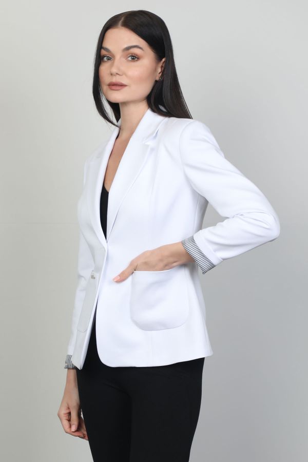 Picture of Hermia 10234 ECRU Women Jacket