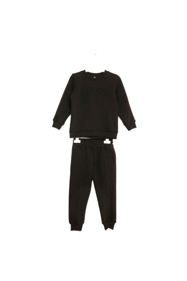 Picture of Nanica 323908 BLACK Boy Sports Pants