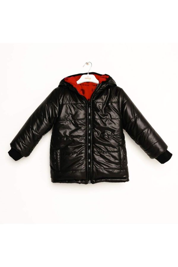 Picture of Nanica 323510 RED Boy Puffer Coat