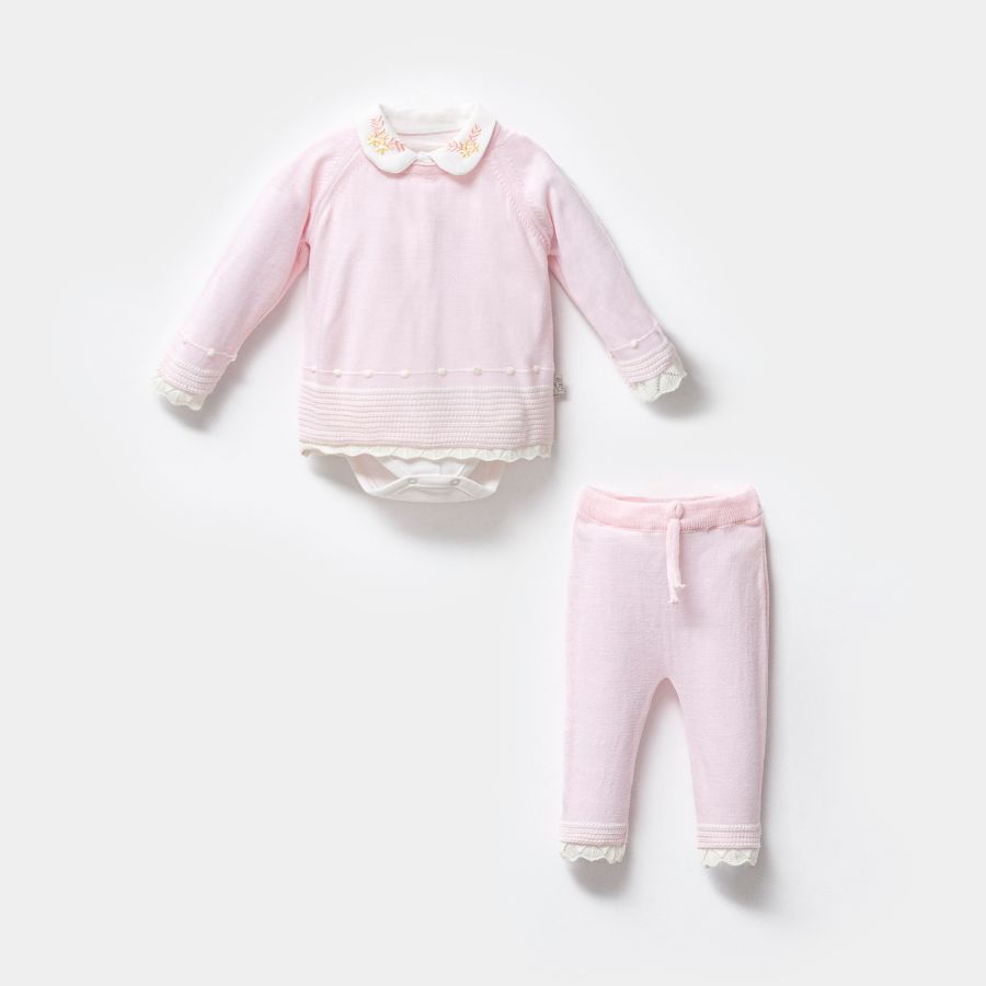 TAFYY BABY 60582 PEMBE Bebek Takım resmi