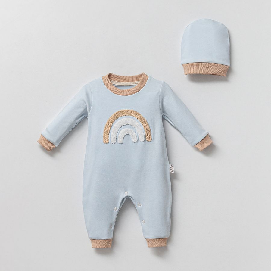 TAFYY BABY 50707 MAVİ Bebek Tulum resmi