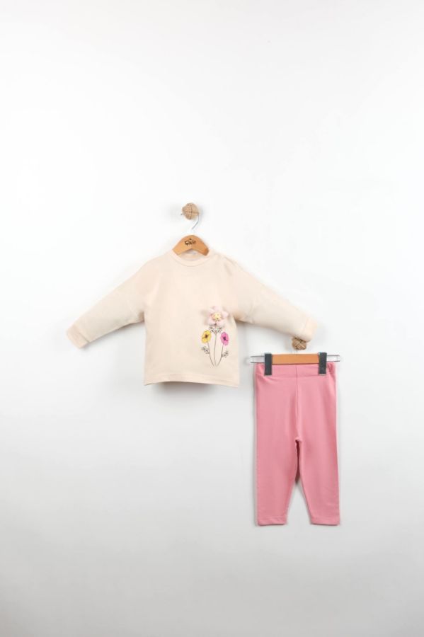 TAFYY BABY 60605 PEMBE Bebek Takım resmi