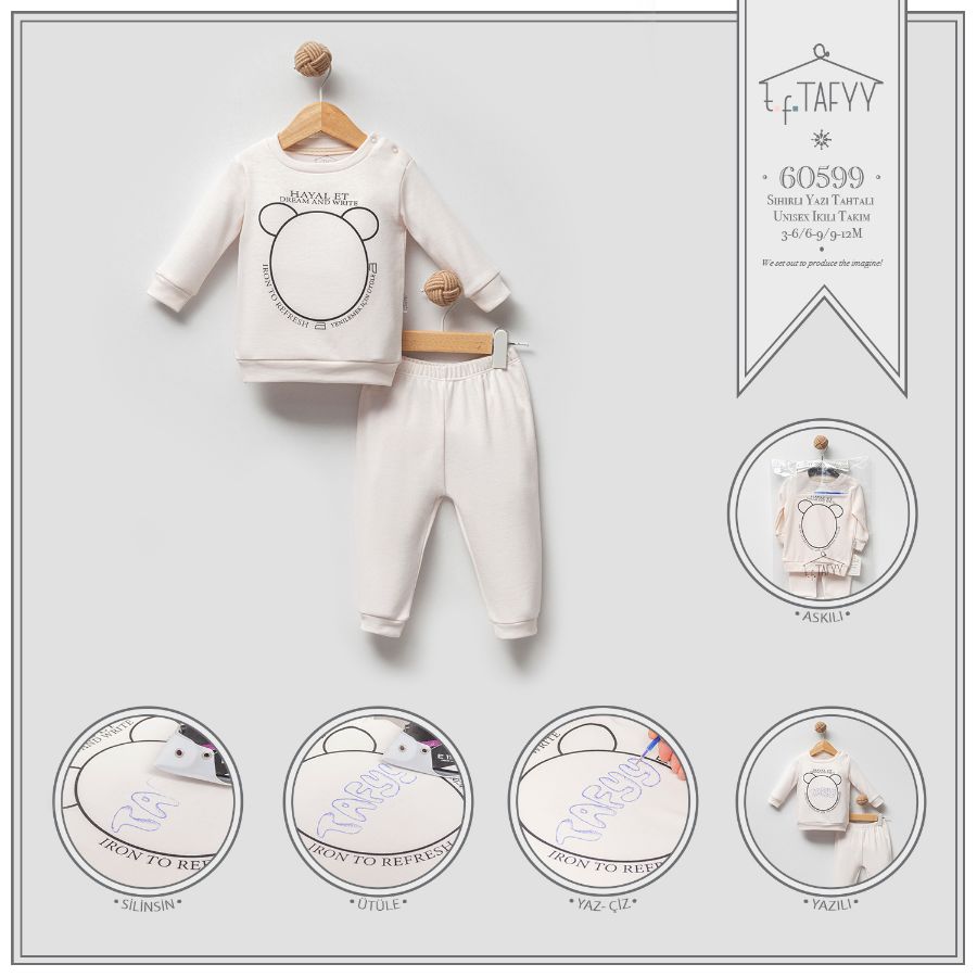 TAFYY BABY 60599 EKRU Bebek Takım resmi