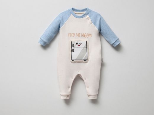 TAFYY BABY 50725 MAVİ Bebek Tulum resmi