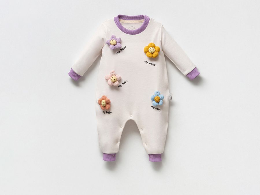 TAFYY BABY 50726 LİLA Bebek Tulum resmi