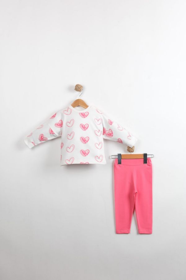 Picture of TAFYY BABY 60610 PINK Baby Suit