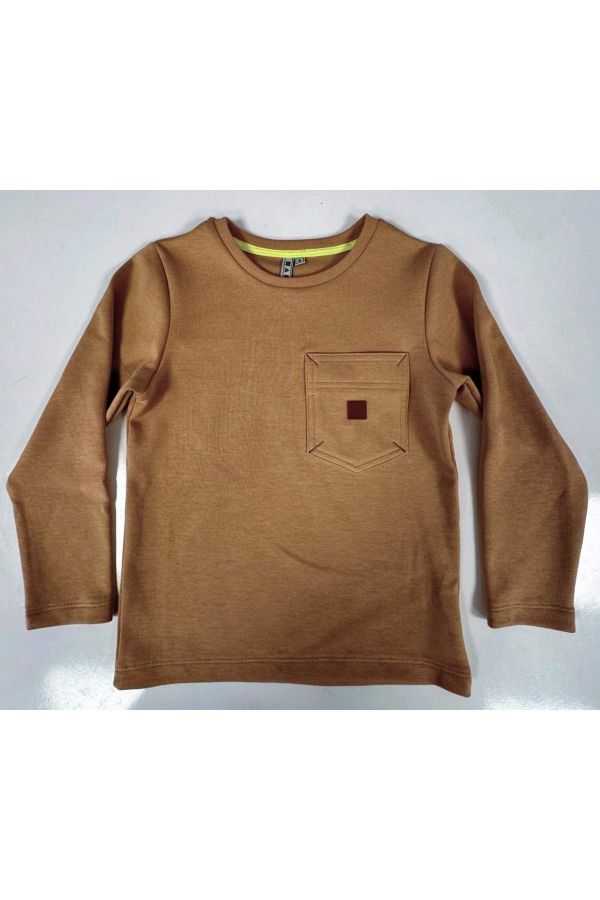 Picture of Nanica 324306 BEIGE Boy Sweatshirt