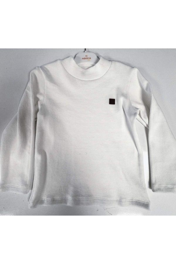 Picture of Nanica 324302 WHITE Boy Sweatshirt