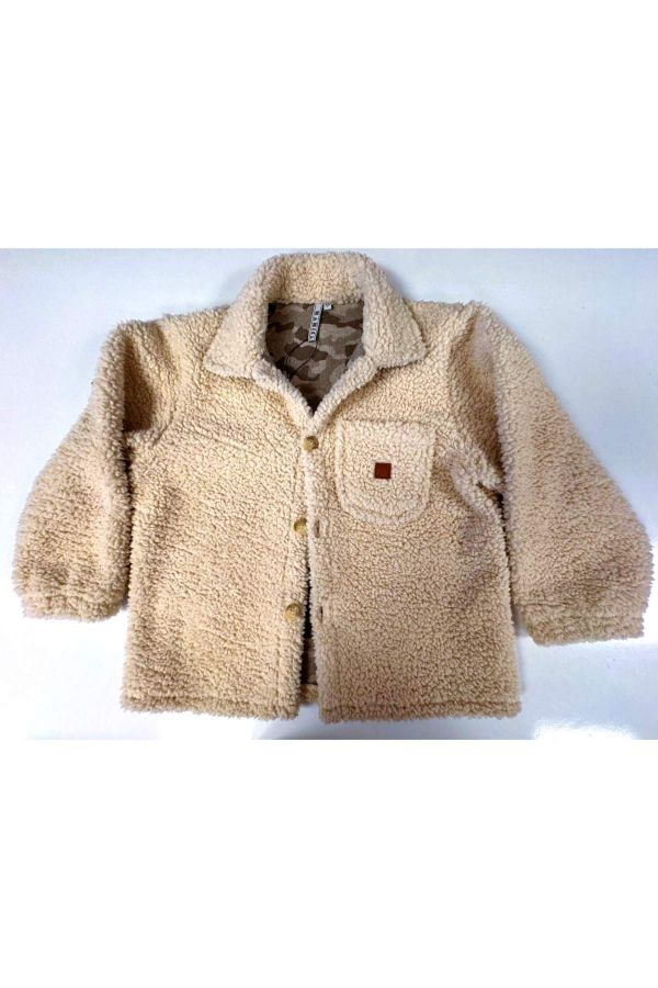 Picture of Nanica 324501 BEIGE Boy Puffer Coat