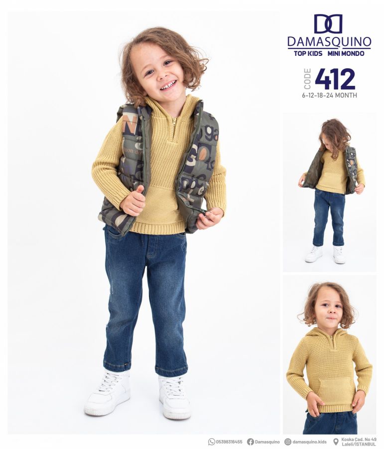 Top Kids 412 STANDART Erkek Çocuk Takım resmi