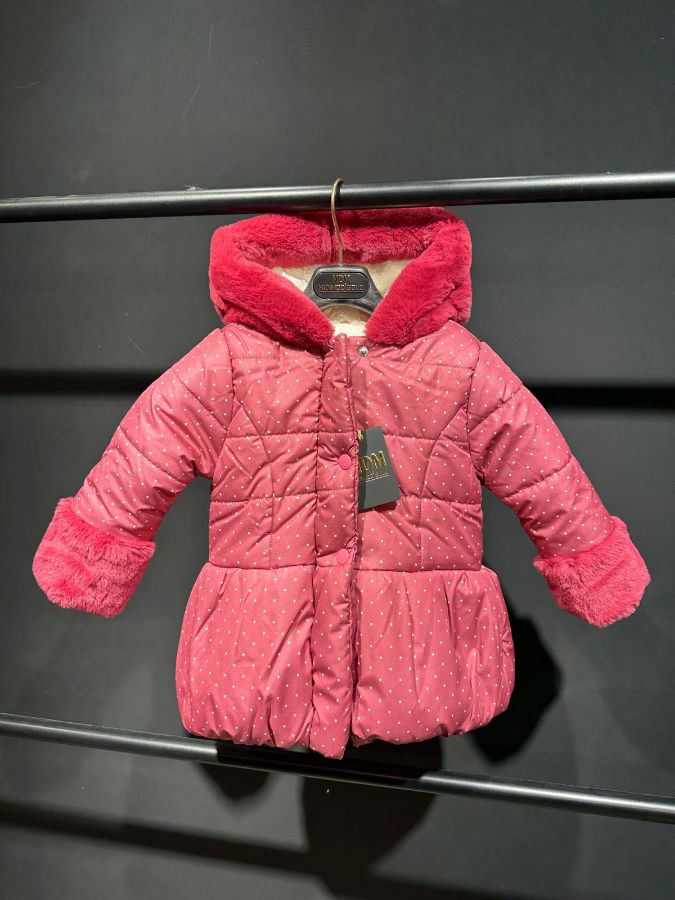 Picture of Midimod M22480 CHERRY Girl Coat