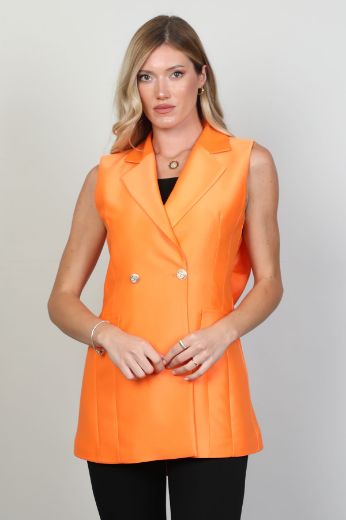 Picture of Fimore 7362-18 ORANGE Women Jacket