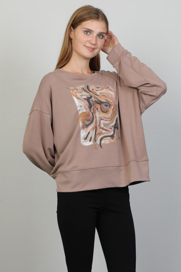 Butella 16320 FUME Kadın Sweatshirt resmi