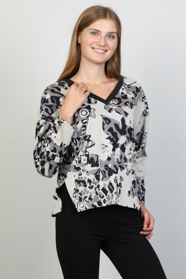 Picture of Seul 53169 BLACK Women Blouse