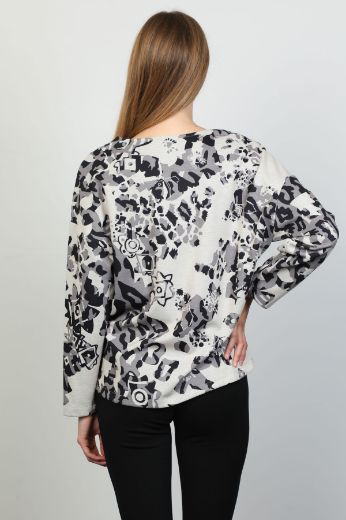 Picture of Seul 53169 BLACK Women Blouse