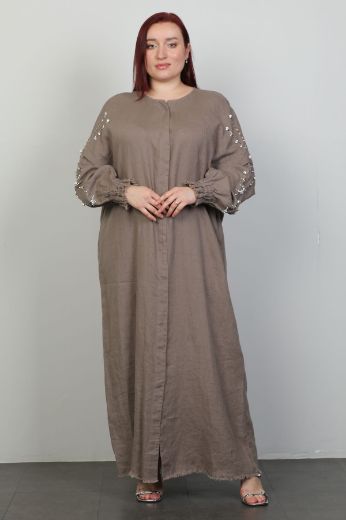 Picture of Nexx 30354xl MINK Plus Size Women Dress 