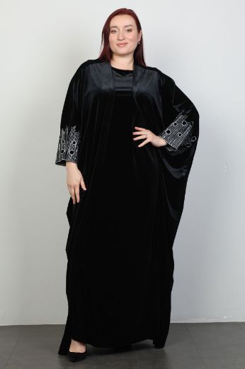 Picture of Nexx 31041xl BLACK Plus Size Women Dress 