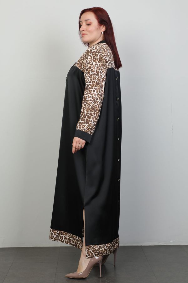 Velvet 24539xl LEOPAR Büyük Beden Kadın Takım resmi