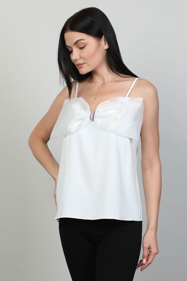 Picture of Modalinda 7228 ECRU Women Blouse