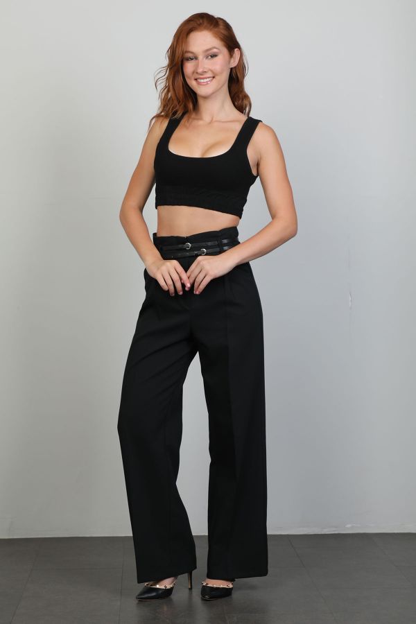 Picture of Bovona 6494 BLACK Women's Trousers