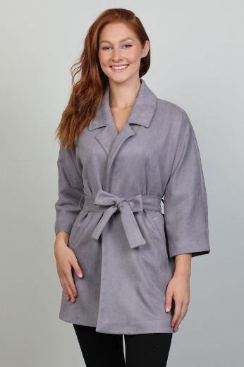 Picture of Fimore 00332-13 GREY Women Jacket