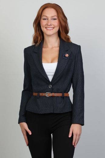 Picture of Pizara Line 7860 NAVY BLUE Women Jacket