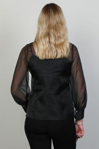 Picture of Roux 2311001 BLACK Women Blouse