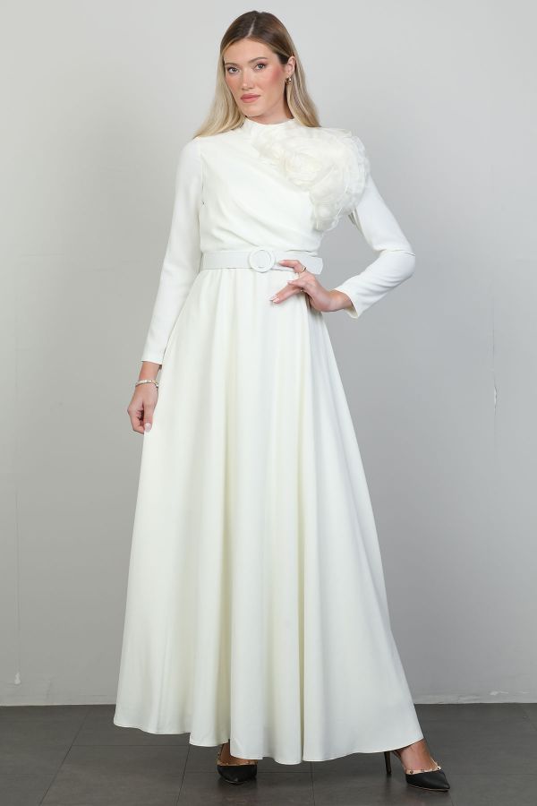 Picture of Ons Line 4774 ECRU Women Dress