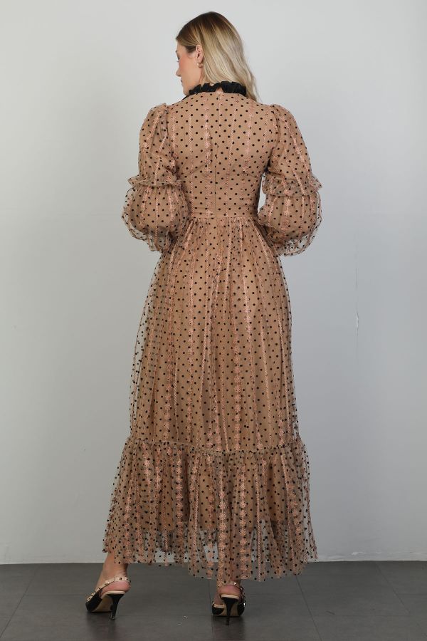 Picture of Ons Line 02788 BROWN Women Dress