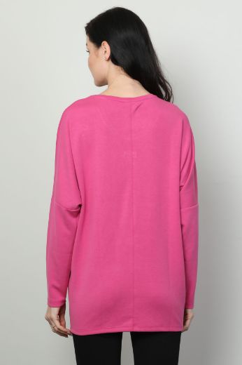 Picture of Vazzo&Green Apple 8528 PINK Women Sweatsihrt