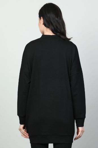 Picture of Vazzo&Green Apple 8570 BLACK Women Sweatsihrt