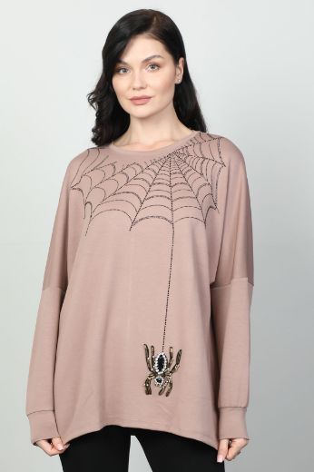 Picture of Vazzo&Green Apple 8544 POWDER Women Sweatsihrt