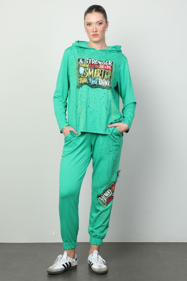 Picture of Vazzo&Green Apple 5244 GREEN Women Suit