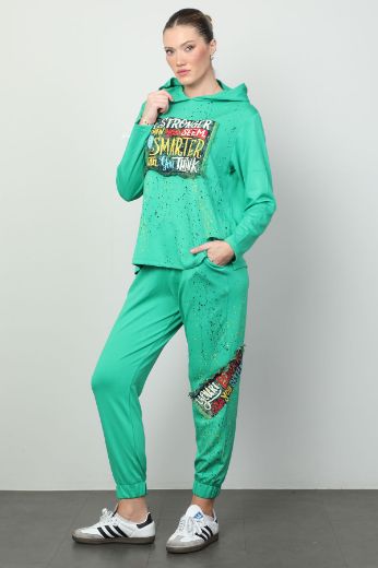 Picture of Vazzo&Green Apple 5244 GREEN Women Suit