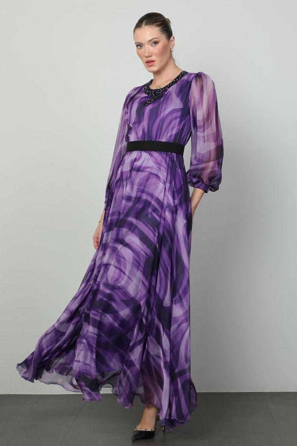 Picture of Roux 2428137 PURPLE Women Suit