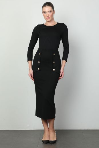 Picture of Miss Tailor 5071 BLACK Women Dress